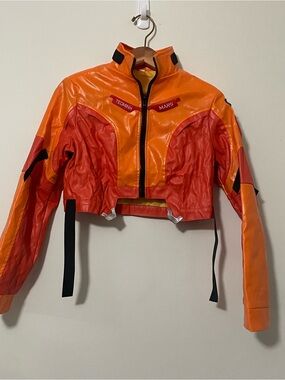 Overwatch Juno Cosplay Jacket - Martian Explorer Space Suit Top (Size L)